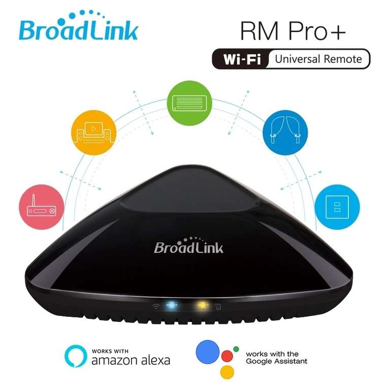 Passerelle Wi-Fi Broadlink RM-Pro+ 2019 (19,73€ avec le code NEW0328)