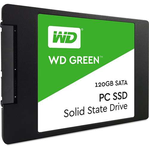 SSD Interne 2,5" Western Digital Green - 120 Go