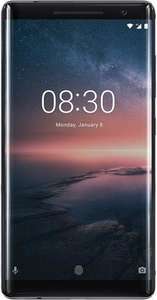 Smartphone 5.5" - Nokia 8 Sirocco - QHD, 128Go de ROM, Snapdragon 835, 6Go de RAM (Frontalier Suisse)