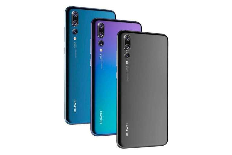 Smartphone 6.1" Huawei P20 Pro - 128 Go, Bleu nuit, Double SIM (+ 110,44€ en SuperPoints)