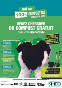 Distribution gratuite de Compost à la déchetterie d’Estrées-Saint-Denis (60)