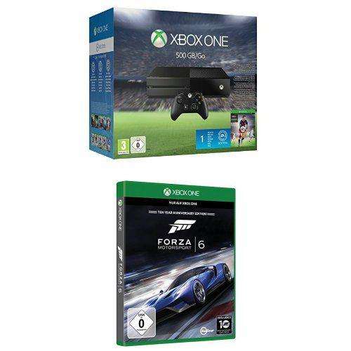 Console Microsoft Xbox One  500 Go + Fifa 16 + Forza Motorsport 6