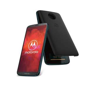Smartphone 6" Motorola Moto Z3 Play - 64 Go, RAM 4Go + Batterie PowerPack offerte
