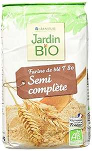 [Amazon Pantry] Sachet de farine de blé semi-complète Léa Nature Jardin Bio T 80 - 1 kg