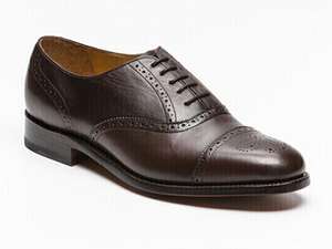Sélection de chaussures en cuir Barker en promotion - Ex: Richelieu Gatwick cuir Marron