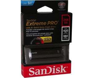 [Prime DE] Clé USB 3.1 Sandisk Extreme PRO - 256 Go