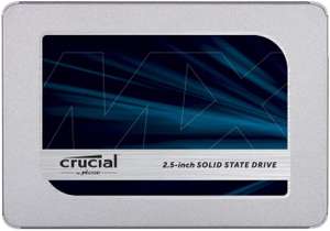 SSD Interne 2.5" Crucial MX500 (3D NAND) - 500 Go (61,95€ avec le code