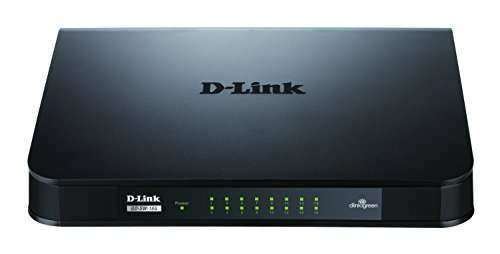 Switch D-Link (GO-SW-16G) - 16 ports, Gigabit 10/100/1000Mbps (44.95€ avec le code FRENCHDAYS10)
