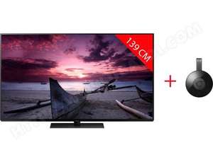 TV 55" Panasonic TX55FZ800E - OLED, 4K + Google Chromecast V3
