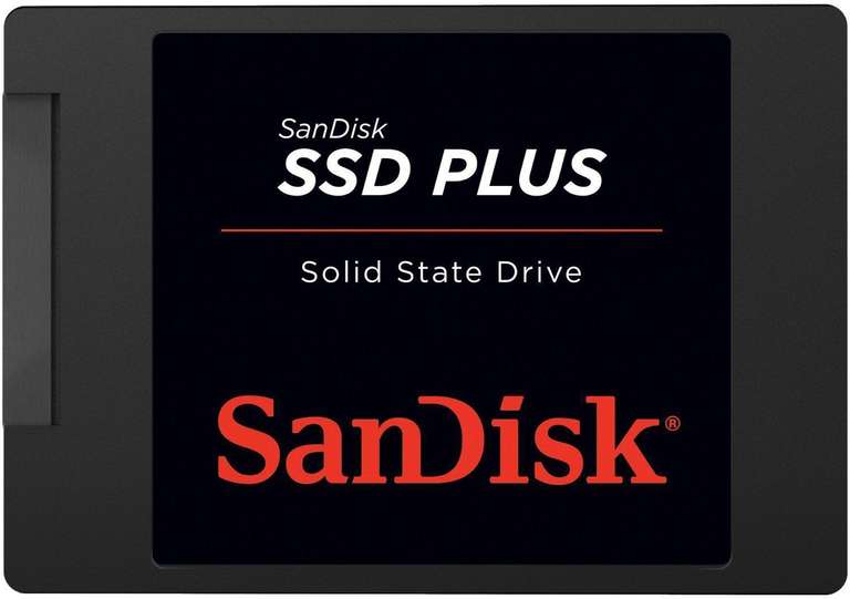 SSD 2.5" SanDisk Plus (Mémoire MLC) - 120 Go