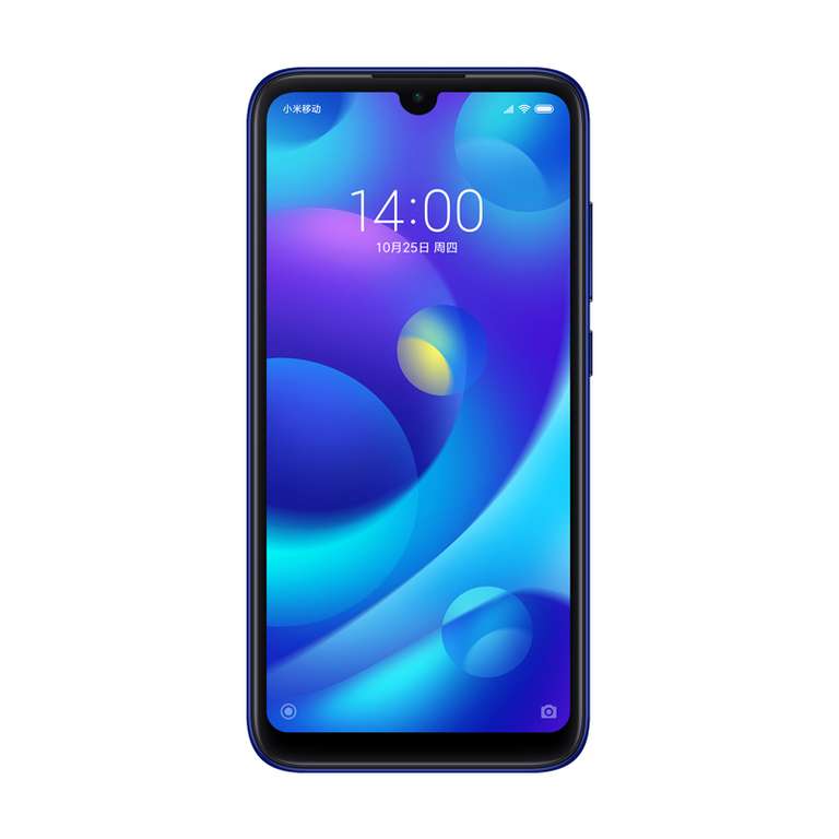 Smartphone 5,84" Xiaomi Mi Play - 6/64Go Bleu/Violet (Gshopper.com) (Entrepôt France)