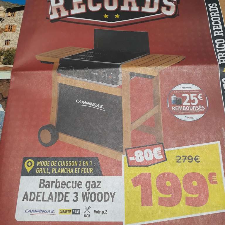 Barbecue Gaz Adélaïde 3 Woody