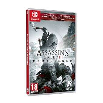 [Précommande] Assassin's Creed 3 + Assassin's Creed Liberation Remaster sur Nintendo Switch (+ 5€ sur le compte Fidélité)