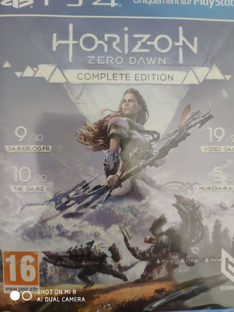 Horizon Zero Dawn Complete Edition sur PS4 (via 34.97€ sur le compte fidélité)  - Alençon (61)