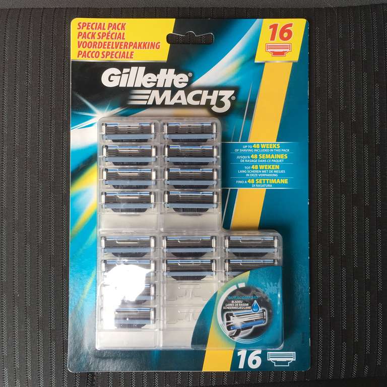Pack lames Gillette Mach3 (16 lames) - Angoulins (17)