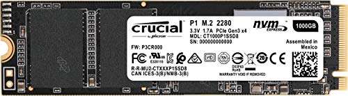SSD interne M.2 NVMe Crucial P1 (3D NAND) - 1 To