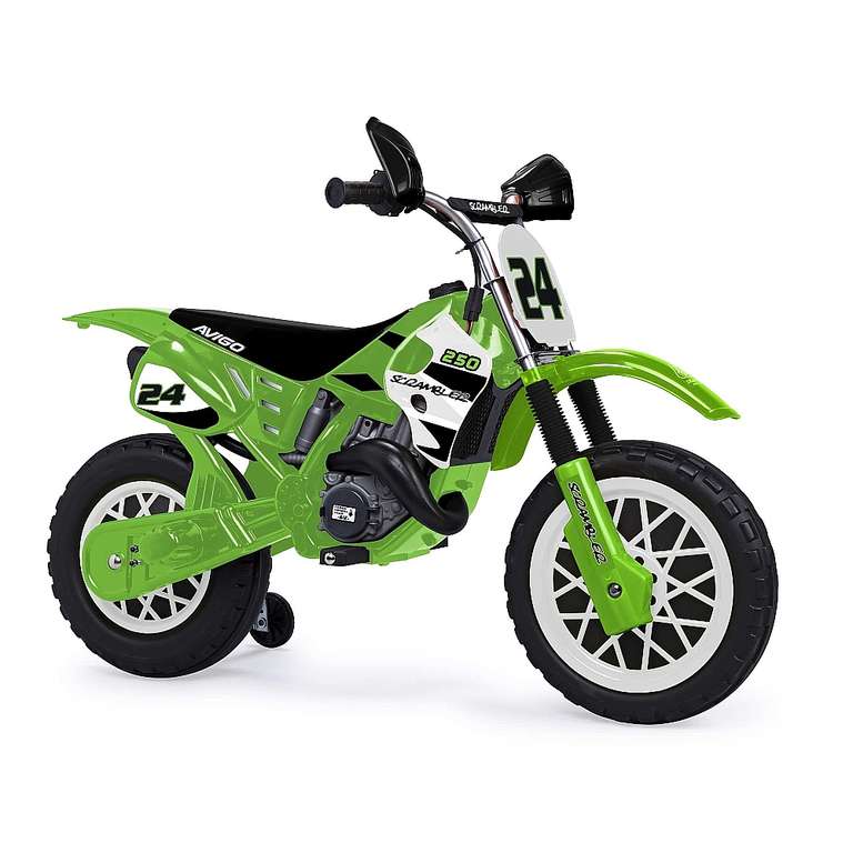 Moto électrique Avigo Scramble - 6V, vert