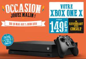 Console Microsoft Xbox One X (1 To) à partir de 149.99€ - pour la reprise d'une ancienne console