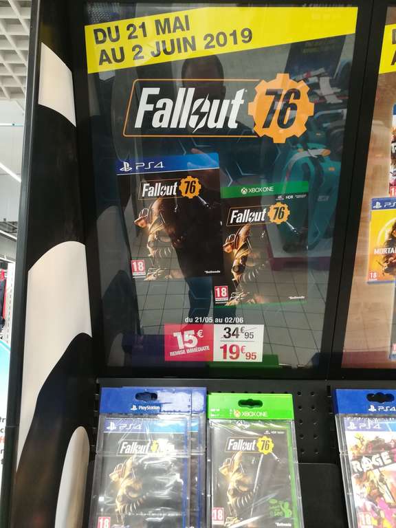 Fallout 76 sur Xbox One et PS4 - Carrefour Ecully (69)