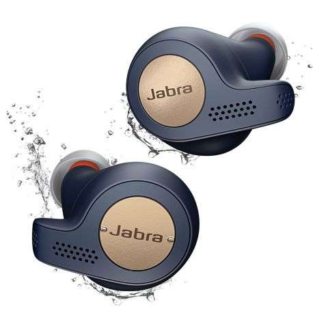 [Adhérents MACIF] Écouteurs sport Jabra Elite Active 65T - Cuivre Bleu