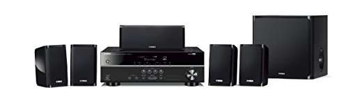 Système Home cinéma 5.1 Yamaha AYHT1840BL - DTS-HD, Dolby TrueHD, HDMI 4K/60p, HDR 10, Dolby Vision BT.2020