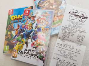 Sélection de jeux Nintendo Switch en promotion - Ex : Super Smash Bros Ultimate - Nevez (29)