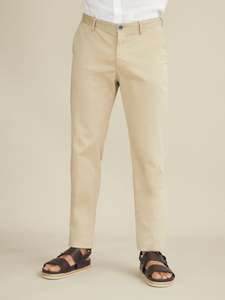Pantalon Homme chino Massimo Dutti Regular fit (Plusieurs coloris)