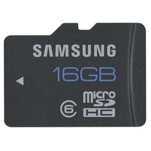 Carte microSDHC Samsung Classe 6 - 16 Go