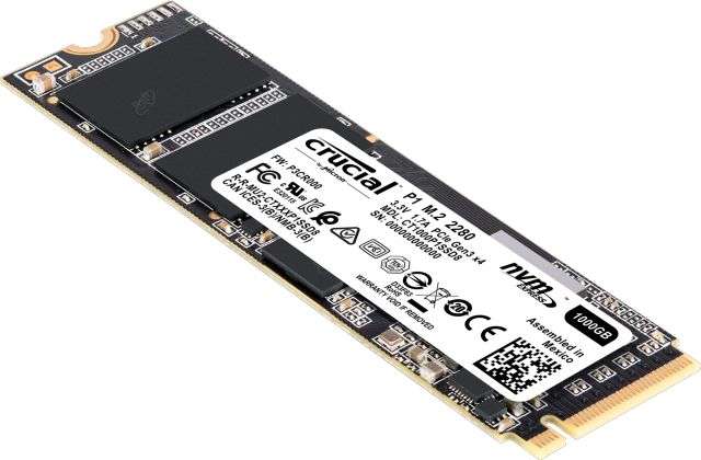 SSD Interne M.2 NVMe Crucial P1 - 1 To