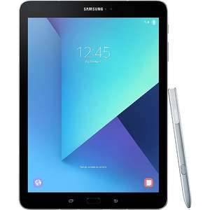 Tablette 9.7" Samsung Galaxy Tab S3 ( full HD, SnapDragon 820, 4 Go de RAM, 32 Go, blanc) + protection cover + stylet - via ODR de 50€