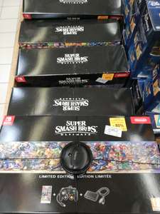 Pack Super Smash Bros. Ultimate sur Nintendo Switch (jeu, manette, adaptateur) (Grande-Synthe 59)
