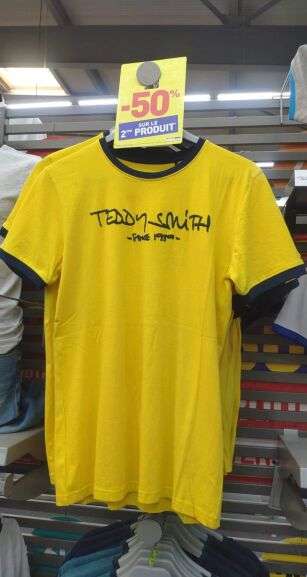 Lot de 2x T-shirt Teddy Smith - Tailles et coloris différents