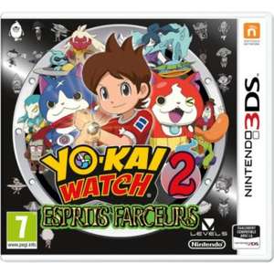 Sélection de jeux Nintendo 3DS en soldes - Ex : Yo-Kai Watch 2 : Esprits Farceurs