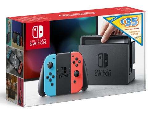 [Adhérents] Console Nintendo Switch + 35€ sur le Nintendo eShop (+ 44,91€ sur la carte fidélité)