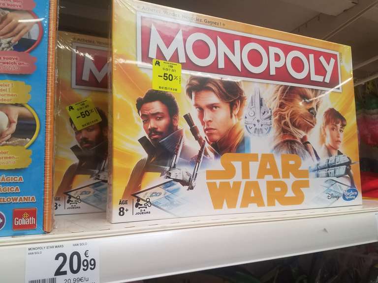 Sélection de produits en soldes - Ex : Jeu de société Monopoly Star Wars - Hirson (02)