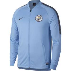 Sélection de vêtements de foot en promotion - Ex: Veste Survêtement Nike Manchester City Bleu Ciel