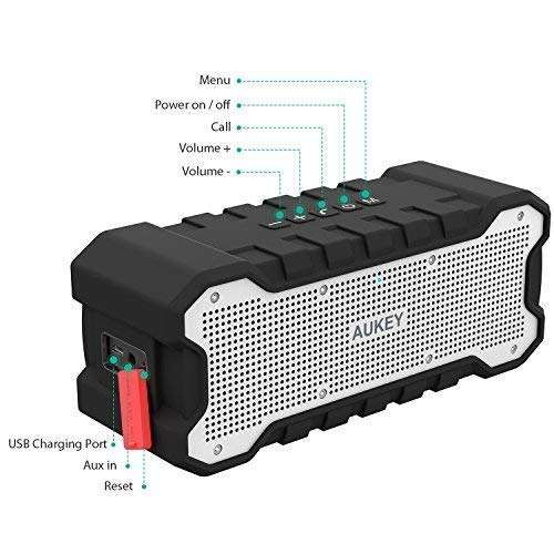 [Prime] Enceinte Bluetooth Portable Waterproof Aukey