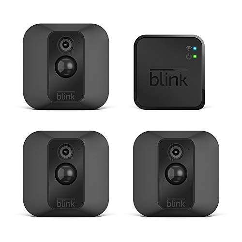 [Prime] Système de sécurité à domicile avec détection de mouvement Blink XT Noir - 3 caméras Full HD (vendeur tiers)