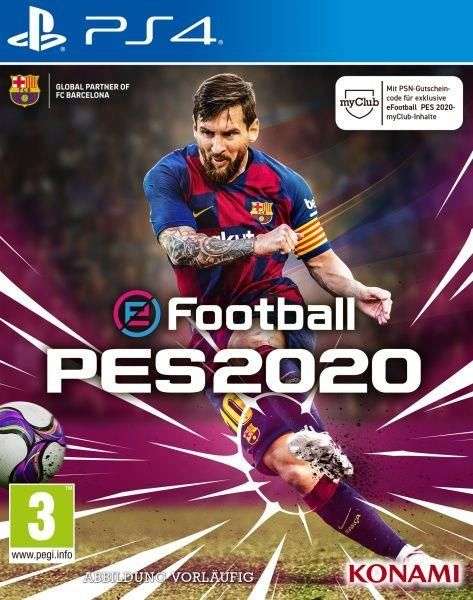 [Pré-commande] eFootball PES 2020 sur PS4 ou Xbox One (+ 8€ en SuperPoints)