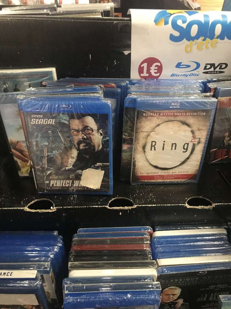 Sélection de Films Blu-Ray et DVD à 1€ - Ex : Ring 2 (Firminy 42)