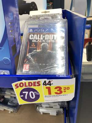 Sélection de Jeux Vidéo en prmotion - Ex : Call Of Duty - Black Ops 3 sur PS4 (Seynod  74)