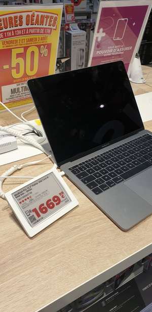 Ordinateur Portable 13.3" Apple MacBook Pro 13 - i5, 256Go SSD, 8 Go RAM (Via 834,99€ en bon d'achat) - Mandelieu-la-Napoule (06)
