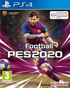 [Précommande] 2 Jeux eFootball PES 2020 pour 99.98€ ou 3 jeux pour 119.97€ sur PS4 / Xbox One