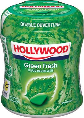 Boîte de chewing-gums Hollywood - 87g (via BDR de 1.6€)