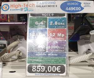Smartphone 6.4" Samsung Galaxy Note 9 - 128 Go - Blagnac (31)