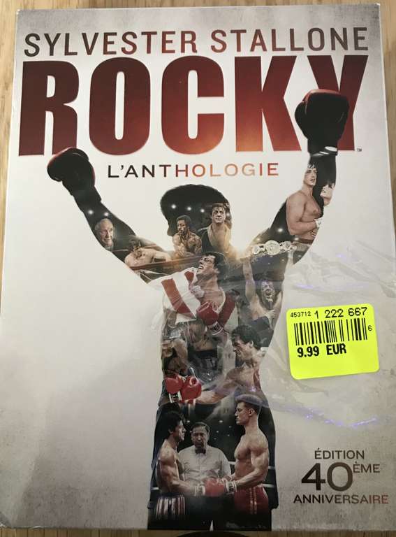 Coffret 6 DVD Rocky l’anthologie - Montpellier (34)