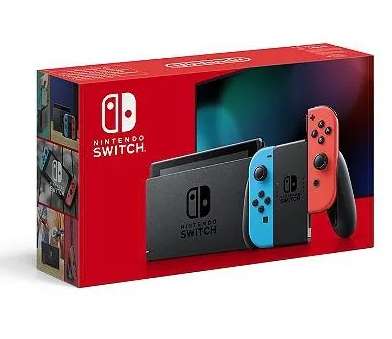Console Nintendo Switch 2019 avec joy-con + 16.45€ en SuperPoints (314€ avec le code RAKUTEN15)
