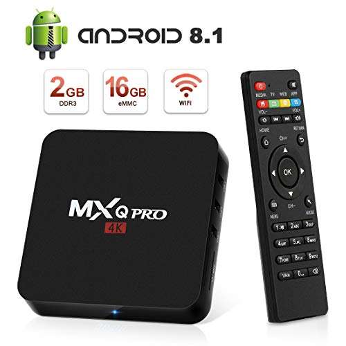 Box TV Superpow MXQ Pro - Android 8.1, 4K UHD, H.265 (Vendeur tiers)