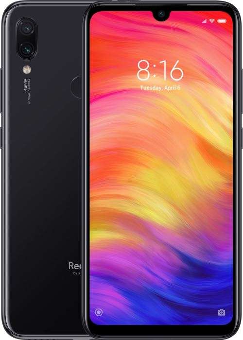 Smartphone 6.3" Xiaomi Redmi Note 7 - full HD+, SnapDragon 660, 4 Go de RAM, 64 Go, noir (via 71,60 € fidelite) - Orvault (44)