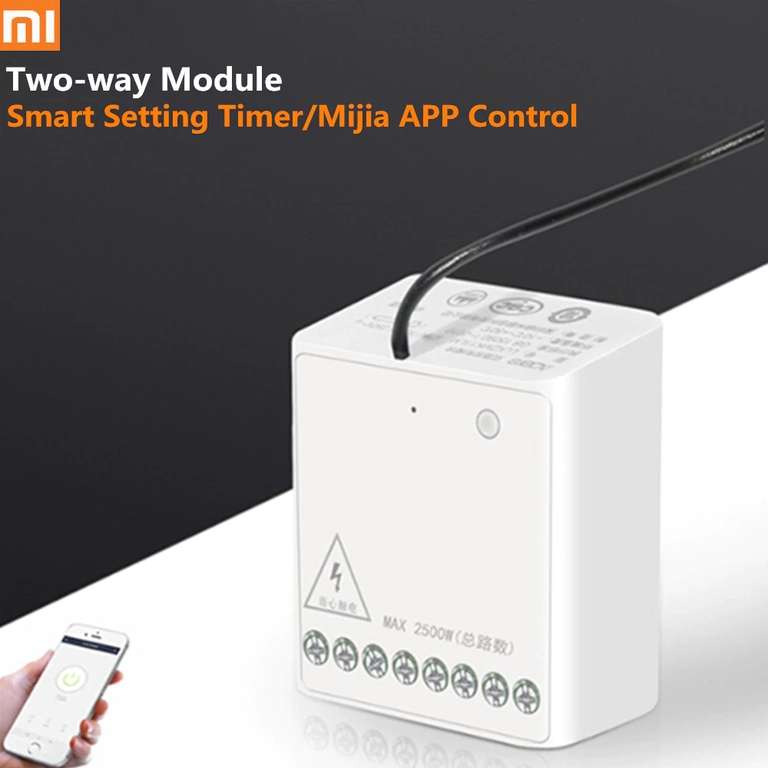 Module relais bidirectionnel Xiaomi Aqara - Zigbee